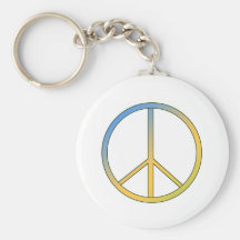 Hippiefredstecken Keychain Nyckel Ringar