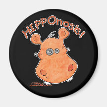 HIPPOnosis! Magnet För Kylskåp