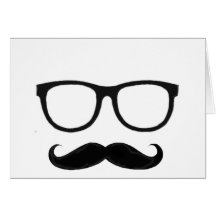 Hipster Hälsnings Kort