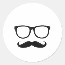 Hipster Klistermärken
