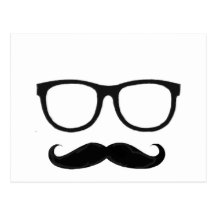 Hipster Vykort