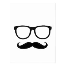 Hipster Vykort