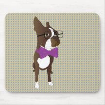 HipsterBoston Terrier Mus Matta