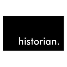historian. visitkort mallar