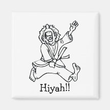 Hiyah!! Magnet För Kylskåp