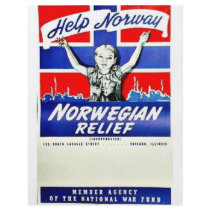 Hjälp Norge Flygblad