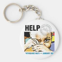 Hjälpdonation Haiti Nyckelring