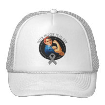 Hjärncancer - Rosie riveteren - vi kan göra den Trucker Keps