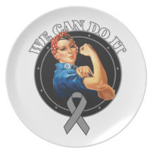 Hjärncancer - Rosie riveteren - vi kan göra den Tallrik