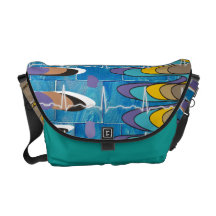 Hjärt- sjuksköterska- eller läkaremessenger bag