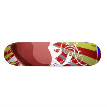 Hjärta Anpassningsbara Skateboard