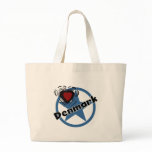 Hjärta Danmark Tote Bags