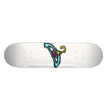 Hjärta för barnkläderhangarrosor skateboard decks