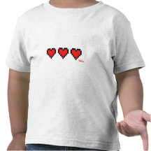 Hjärtabehållare - Gamer, geekvideospelliv Tee Shirts