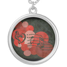 hjärtamusikklaver och den röda polkaen pricker hal halsband