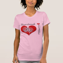 Hjärtesorg spelare t-shirt