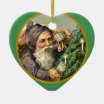 Hjärtformade prydnad juldekoration