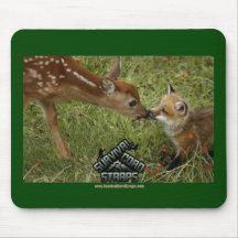 Hjort & räv - Mousepad Musmattor