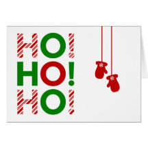 HO! HO! HO! HÄLSNINGS KORT