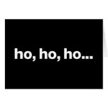 ho ho, ho…, Julkort