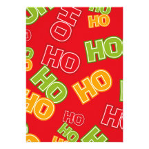 Ho Ho Ho julpartyinbjudan