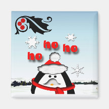 Ho Ho Ho Kylskåpsnagnet