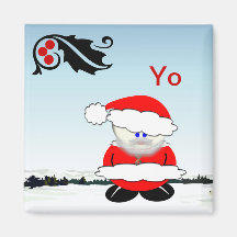 Ho Ho Ho Magnet För Kylskåp