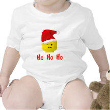 Ho Ho Ho Santa Minifig huvud Creeper
