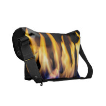 Hoat flamma! messenger bag