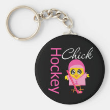 Hockeychick Nyckel Ring