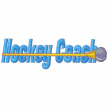Hockeylagledare Broderad Tröja