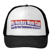 Hockeymamma vs. gemenskaporganisatör trucker keps