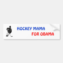 HOCKEYMAMMOR FÖR DEN OBAMA BILDEKALET