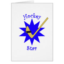 Hockeystjärna Kort