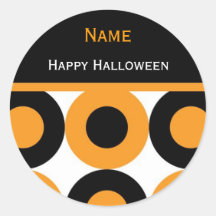 HöftPeronalized Halloween klistermärke