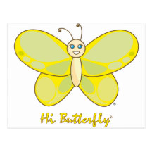 Hög Butterfly® vykort