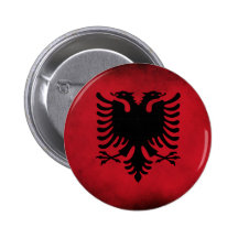 [Högkvalitativ] albansk flagga för Grunge, Pins