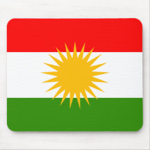 Högkvalitativ flagga för Kurdistan Mus Matta
