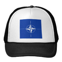 Högkvalitativ flagga för Nato Trucker Keps