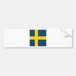 Högkvalitativ flagga för sverige bildekaler