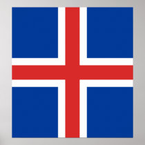Högkvalitativa Island sjunker Affisch