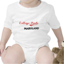 Högskolan parkerar den Maryland stadsklassikern Tee Shirts