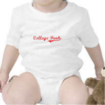 Högskolan parkerar Georgia klassikerdesign Tee