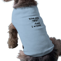 Högt till Woof! Djur Tshirt