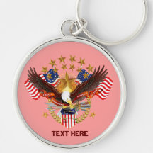 Högvärdig Amerika andenyckelring