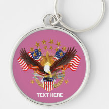 Högvärdig Amerika andenyckelring