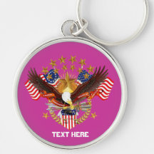 Högvärdig Amerika andenyckelring