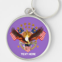 Högvärdig Amerika andenyckelring