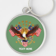 Högvärdig ande av den Amerika nyckelringen