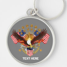 Högvärdig ande av den Amerika nyckelringen